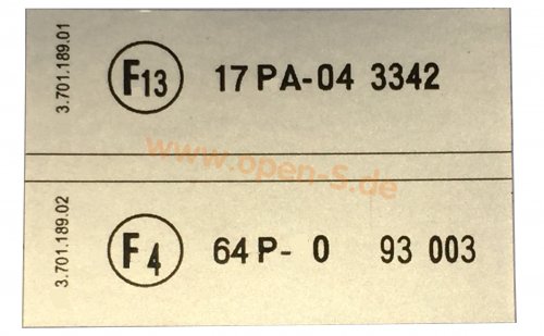 E13-ECE Reglement - frühe Baujahre