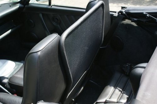 Déflecteur de vent pour PORSCHE 911 Carrera 3.2 Cabriolet et Targa afin l'année 1986