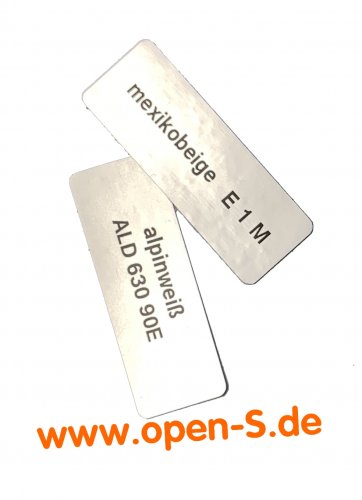 Colour-Ident-Sticker - Solid Colours